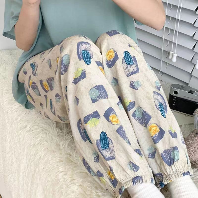[블루지오메트리] 코튼 실크 레깅스