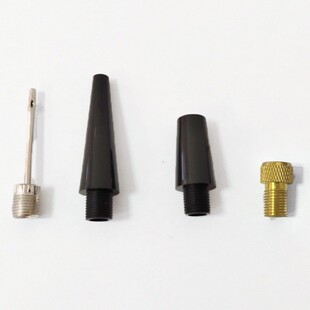 All-Plastic Pneumatic Inflation Accessories Set with Iron-Copper Conversion Nozzle Tool 4-Piece Set British Nozzle American Nozzle Balloon