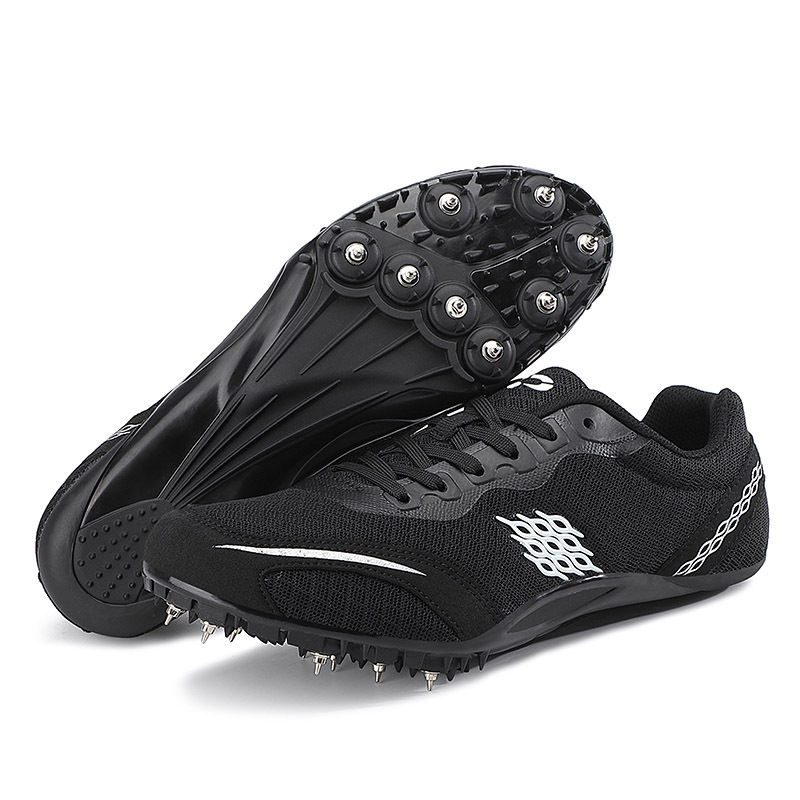 Nail Shoes Track and Field Running Shoes New Men's and Women's Full Palm Grab Middle Test Competition Running Long Jump Training Nail Shoes Nail Shoes Track and Field Running Shoes New Men's and Women's Full Palm Grab Middle Test Competition Running Long Jump Training Nail Shoes