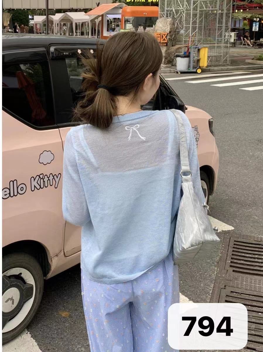 파란색