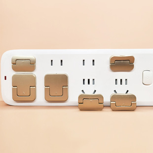 Domestic Universal Baby Safety Products 2-Phase 2-Hole 3-Pin Safety Socket Protective Cover Children's Power Protection Cover