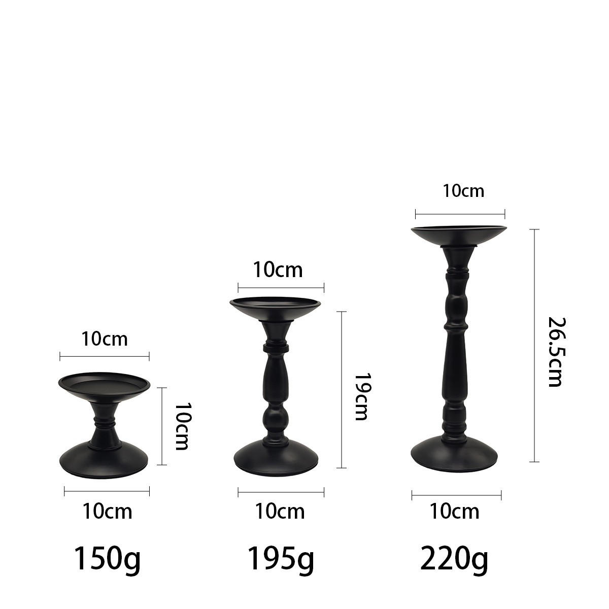 Fabricante directo ins retro americano candelabro de hierro forjado atmósfera decoración de mesa de comedor adornos columna romana candelabro asiento