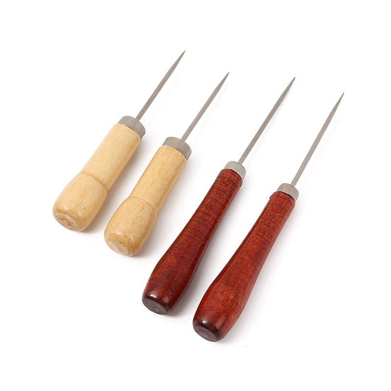 Фабрика прямых продаж бревна деревянная ручка шило ручной ремонт обуви обувь Qianxitong кожаный шило