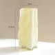 Irregular glacier tall model-cream yellow
