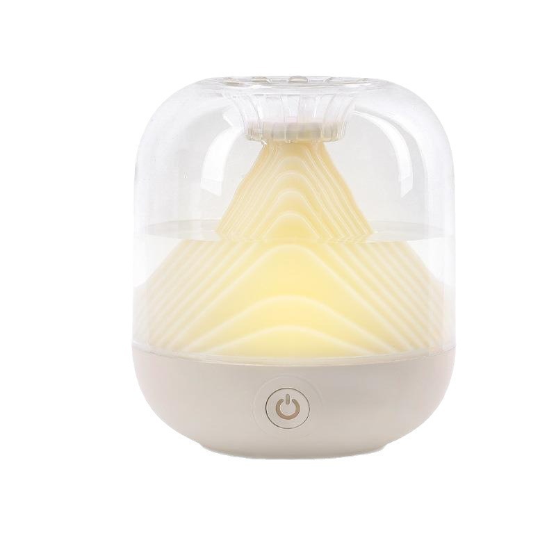 Humidificador recargable por USB, éxito de ventas en TikTok, purificador de aire doméstico de gran volumen de vapor, mini humidificador inalámbrico.