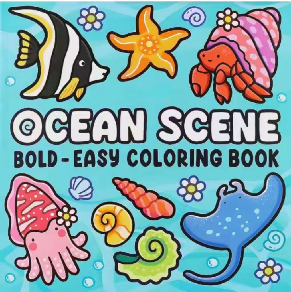 Libro de Colorear Anti-Estrés de 48 Páginas de Papel