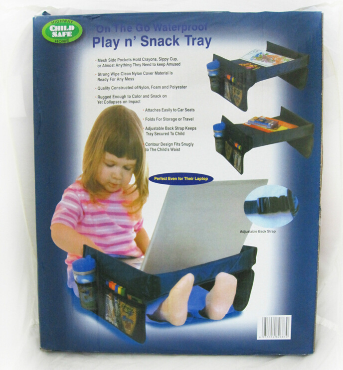 Foreign trade multi-functional storage bag children's toys storage table storage waterproof tray car supplies
