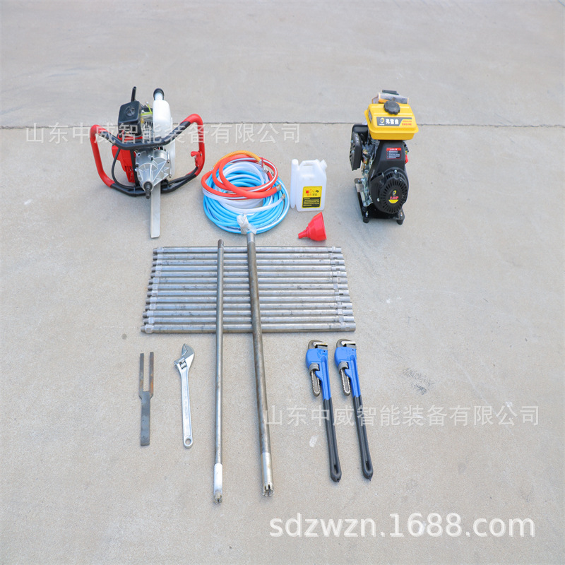便携式背包钻机 矿山矿脉探查小钻机小型手持式30米勘探取芯钻机