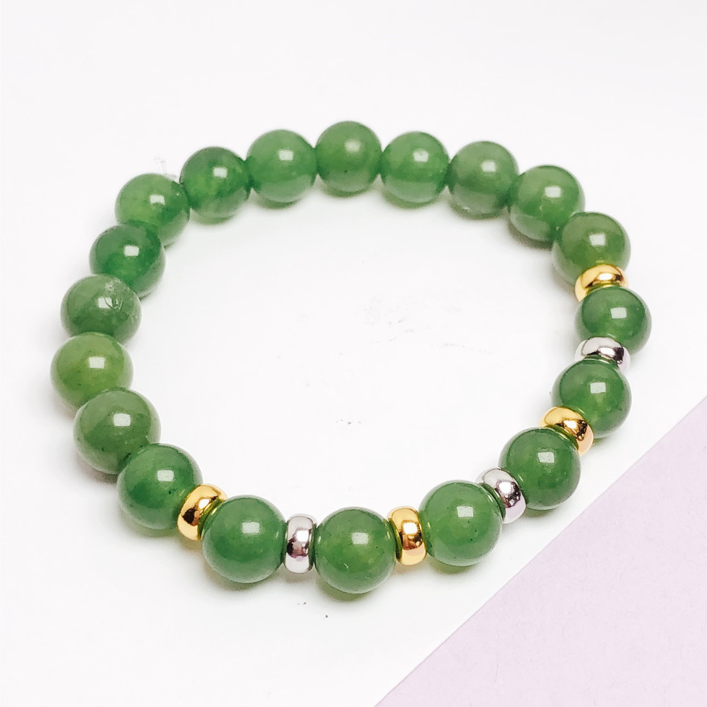 S925 Sterling Silver Wheel Spacer Bead Accessories 18K Gold DIY Loose Bead Necklace Bracelet Spacer Bead Flat Bead Spacer Accessories