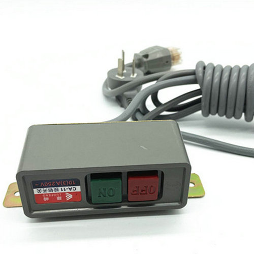 220V/380V Corded Foot Sewing Machine Flatbed Switch Motor Power Switch Universal Push Button Switch