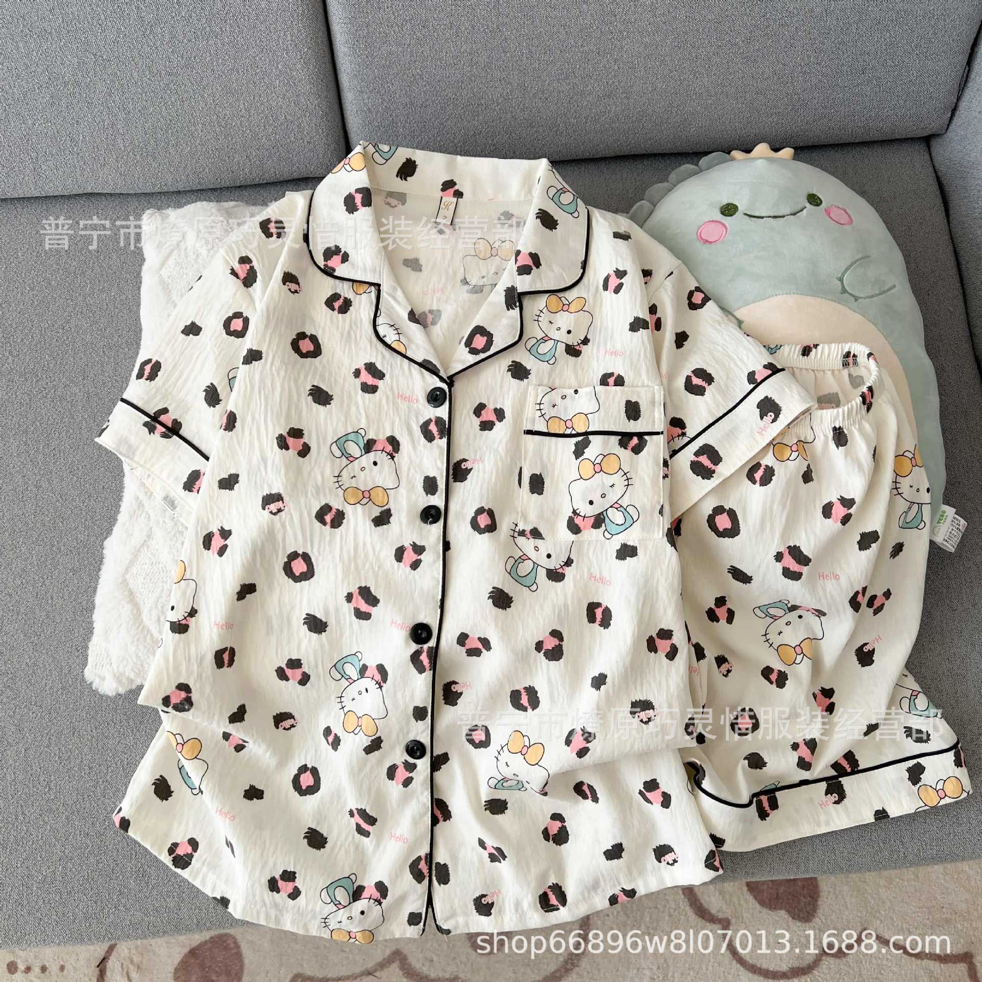 Zd-2341-43#White leopard KT cat