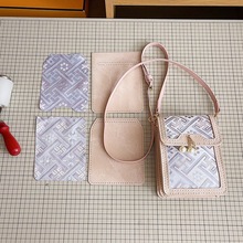 新款壮锦提花单肩斜跨手工包广西壮族传统文化民族特色材料包DIY