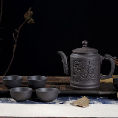 廠家直銷紫砂茶壺朱泥陶瓷過濾大號功夫茶壺泡茶器家用功夫茶具