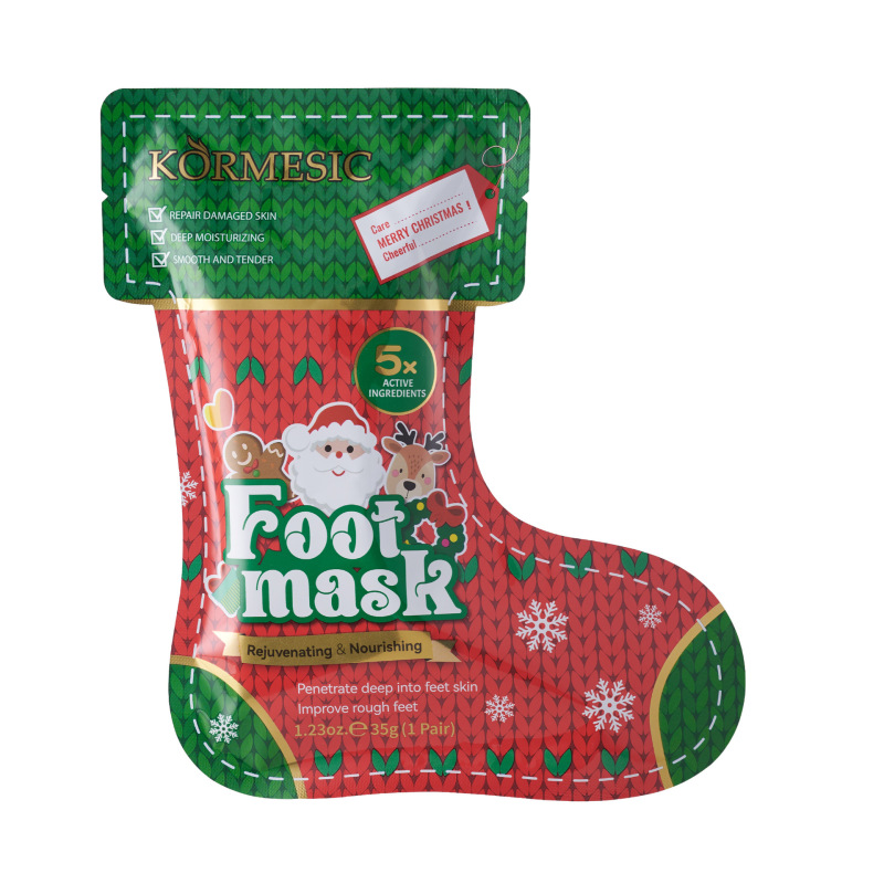 KORMESIC全英文圣诞手膜足膜hand mask补水保湿防干燥平价批发|undefined