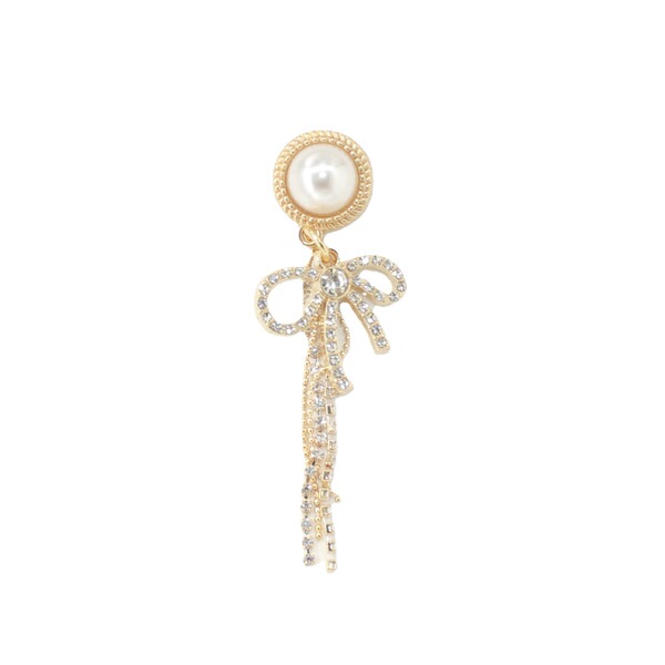 Spring brooch with bow