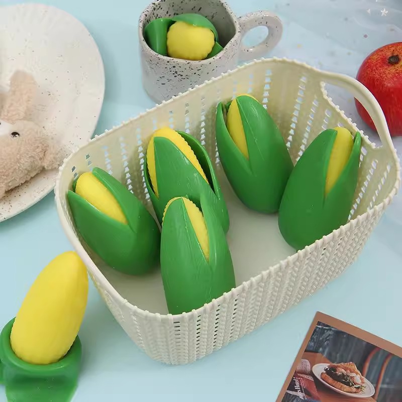Peeled corn pinch fun