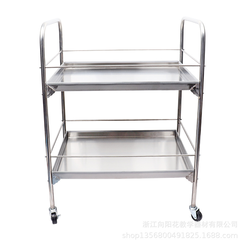 厂家直销30199002001 仪器车  不锈钢，带护栏 物理教学仪器