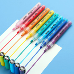 Manufacturer wholesale acrylic marker pen set DIY art painting color pen graffiti pen paint pen color pen
