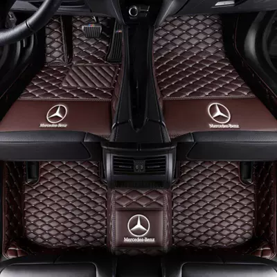 Modelə uyğun ayaqaltı, Suitable for Mercedes-Benz - other-models-single-layer-coffee-color