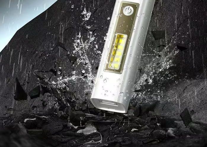 High-brightness flashlight, rechargeable power bank, multi-functional, waterproof, ultra-bright, mini, durable, suitable for outdoor and home use
