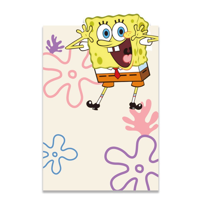 卡通纸【海绵宝宝】10张_包 35_56cm;多规格