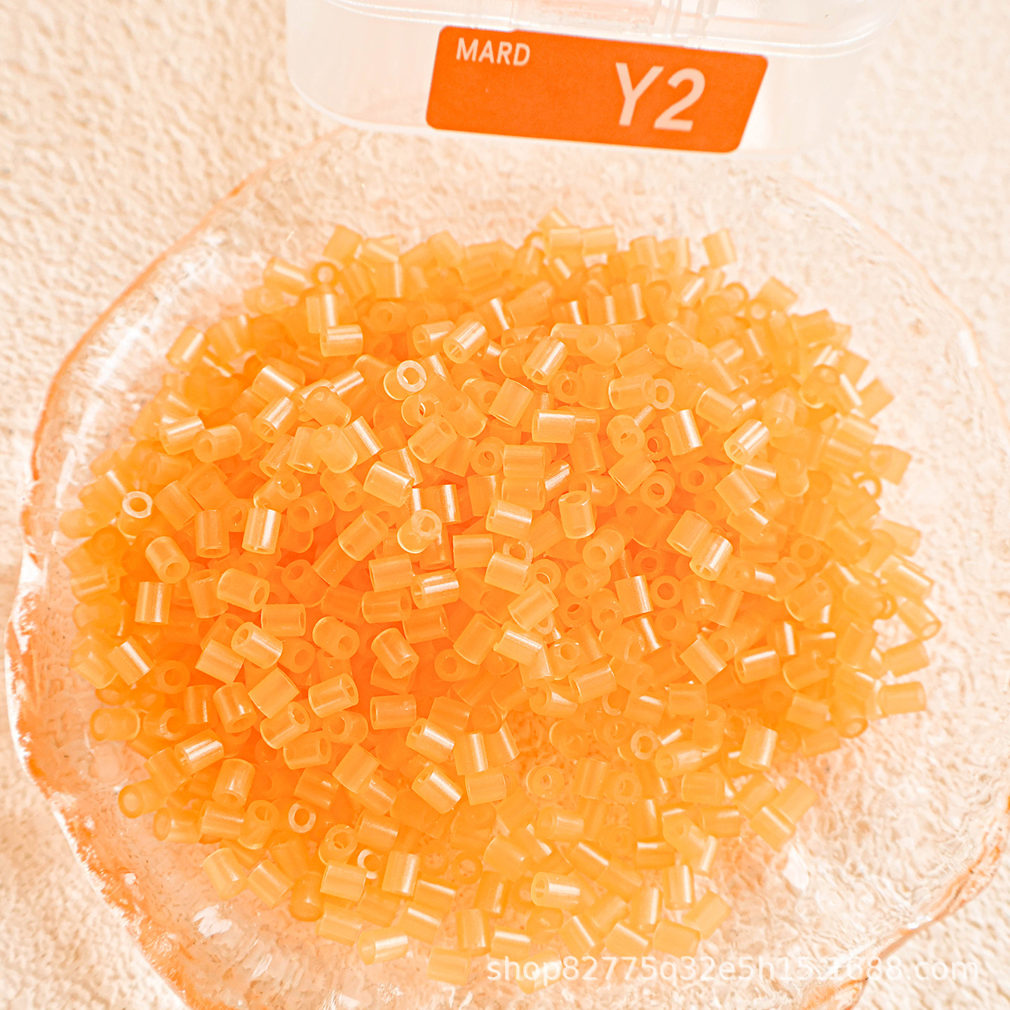 Recarga de Cuentas de Fusión DIY 250g de Plástico PE