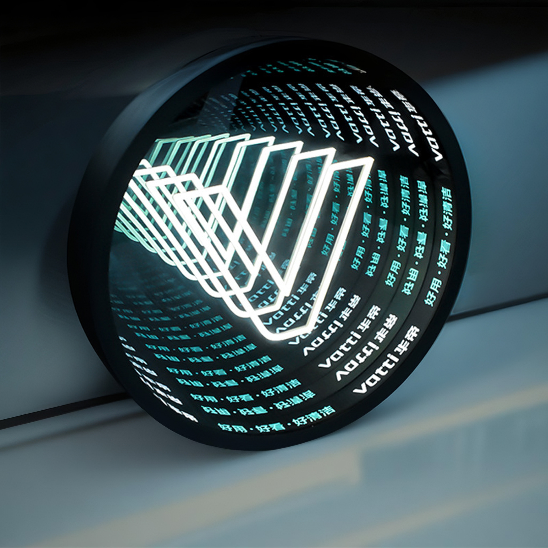 千层镜灯箱-大图