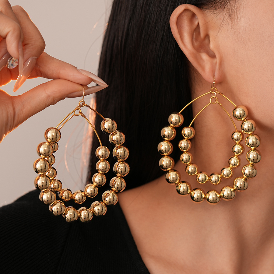 Women's Gender 1 Pair Casual Elegant Lady Geometric Plating Metal Earrings