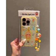 卡通黄边高帽星星小人链条14适用iPhone17promax苹果16手机壳15女