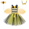 Little bee fluffy skirt + three-piece set of wings