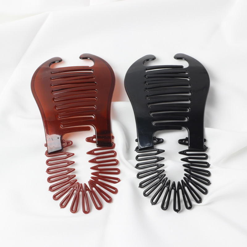 Clip de Peinado Cruzado para Trenzas, Herramienta de Unión para Cabello Largo