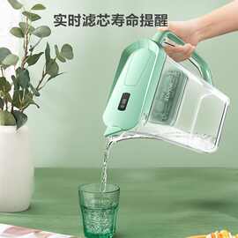 苏泊尔净水壶自来水过滤器家用净水器厨房直饮滤水壶便携净水杯