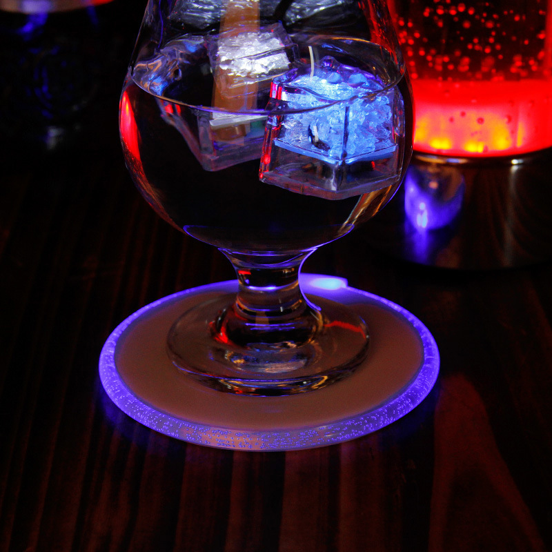 Fábrica de producción luminosa montaña acrílica Sensor de gravedad con base de luz discoteca bar escritorio colorido montaña