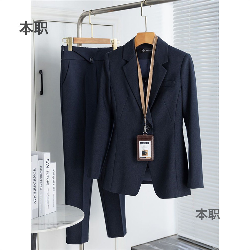 [Advanced Feel] Female Spring and Autumn Suit suit Civil Servant Dress Professional Small Suit Work Clothes Workplace Wear