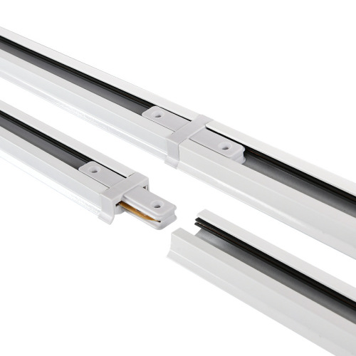 Two-wire and three-wire surface-mounted LED spotlight track light track rail strip connector telescopic boom ceiling box track strip