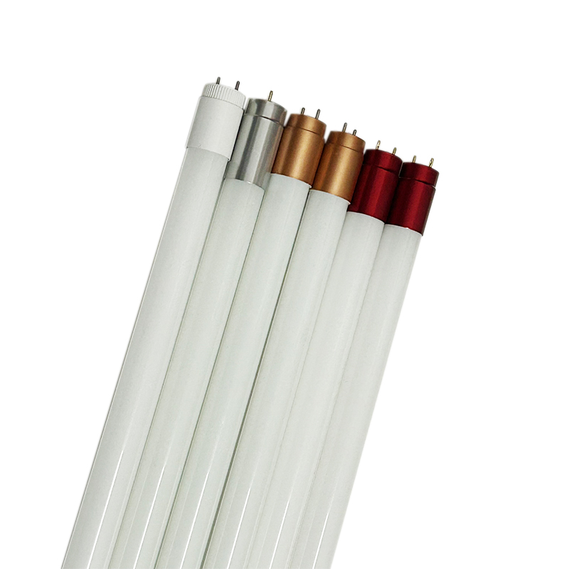 gran potencia t8led tubo de lámpara de vidrio 0.6m 18w 0.9m 36w 1.2m 50w 75w ahorro de energía lámpara fluorescente de barra larga