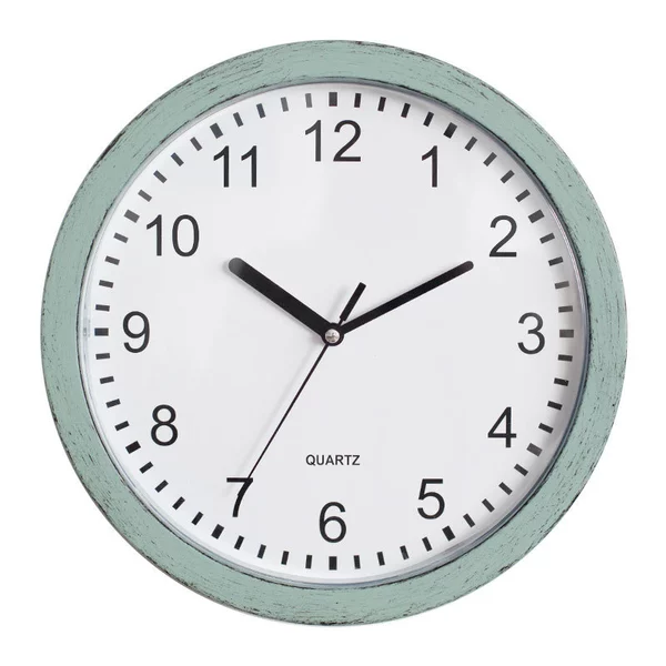 Storage Clock-Green Retro