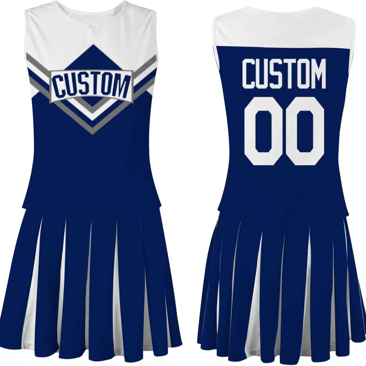 定制设计体操队服健美批发啦啦队制服套装用于舞蹈啦啦队表演服装