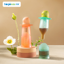 禾果母婴用品婴儿奶嘴式宝宝喂药器单手八字分流卡通硅胶喂液器