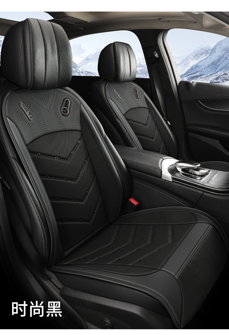 2026 Cross-Border Hot-Selling Summer Car Ventilation Seat Cushion Cooling Seat Pad Summer Air-Conditioning Breathable Heat Dissipation Cooling Pad