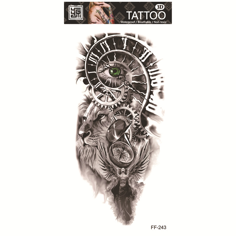Tatuajes Temporales Impermeables de Papel de Transferencia al Agua para Cuerpo Entero image 49