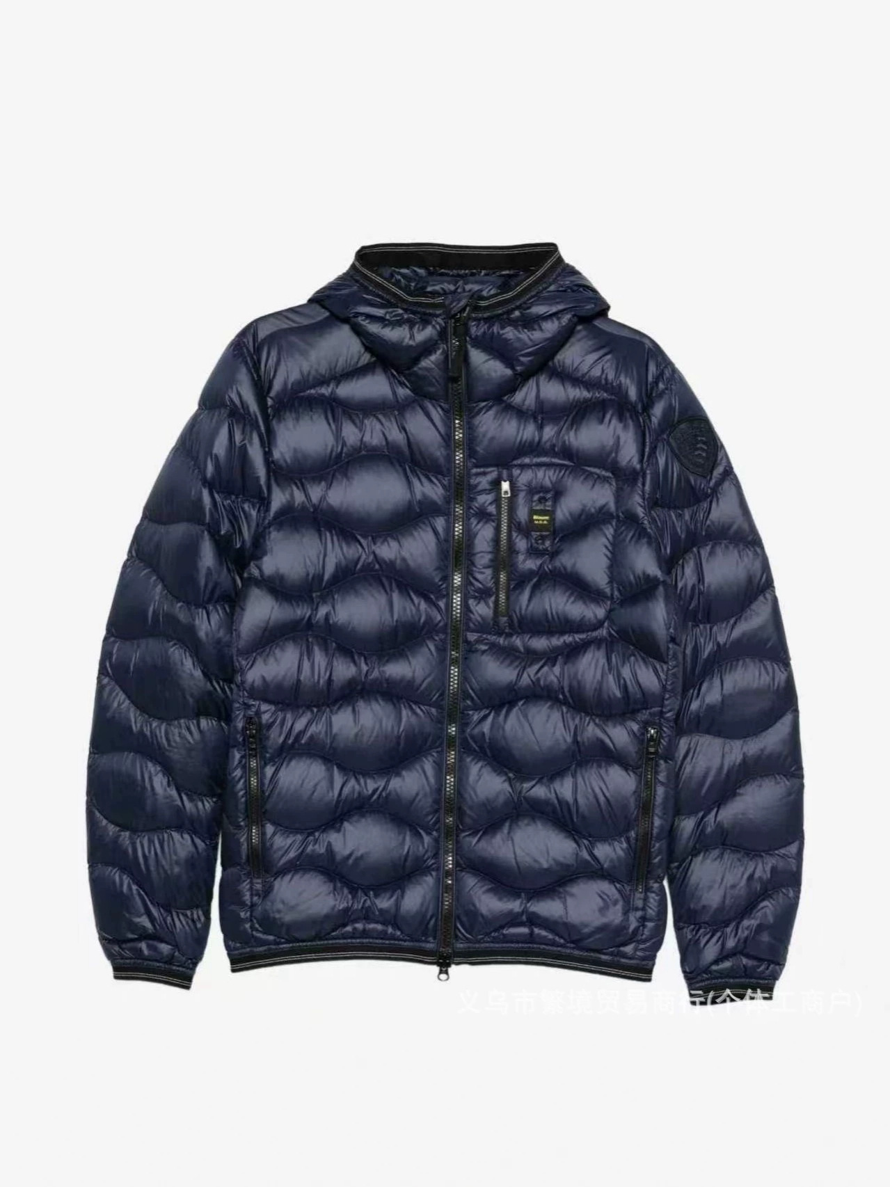 Chaqueta de Plumón con Capucha para Hombre de Poliéster y Plumón de Pato, Impermeable, Cortavientos, Térmico, para Invierno image 5
