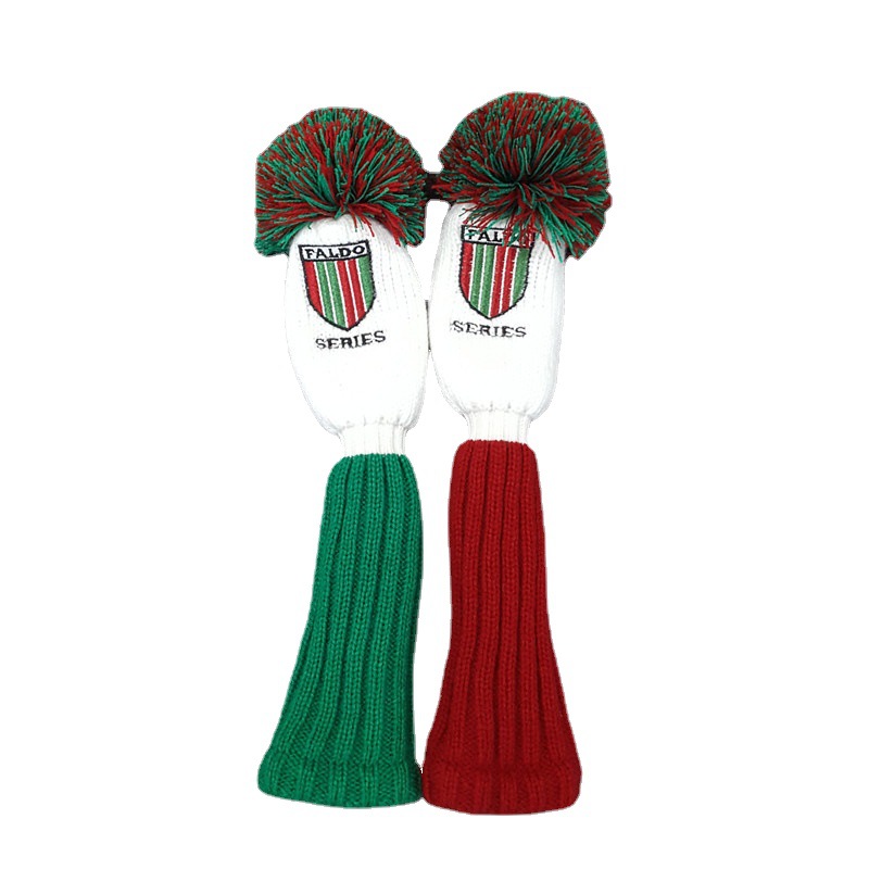 GOLF cubierta protectora cubierta de lana de punto cubierta de lana jacquard cubierta de GOLF SETS multi-color opcional