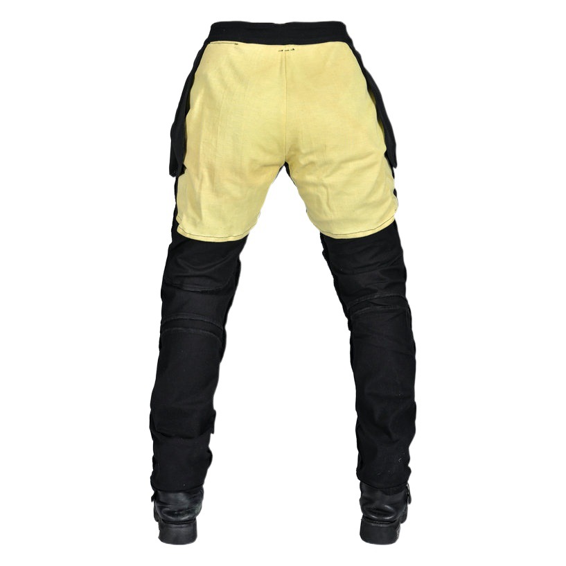 VOLERO motocicleta pantalones vaqueros cuatro cremallera resistente a la caída de la motocicleta pantalones de Kevlar resistente al desgarro equipo de protección de silicona