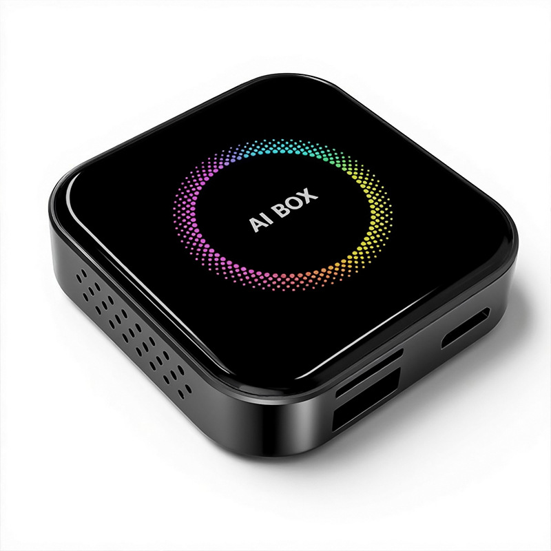 Cross-Border Best-Selling 4-in-1 Car Android Box Wired to Wireless Carplay Android Auto Screen Mirroring Box