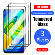 3PC Full ver Tempered Glass For Redmi Note Note 11 10 9 Pro