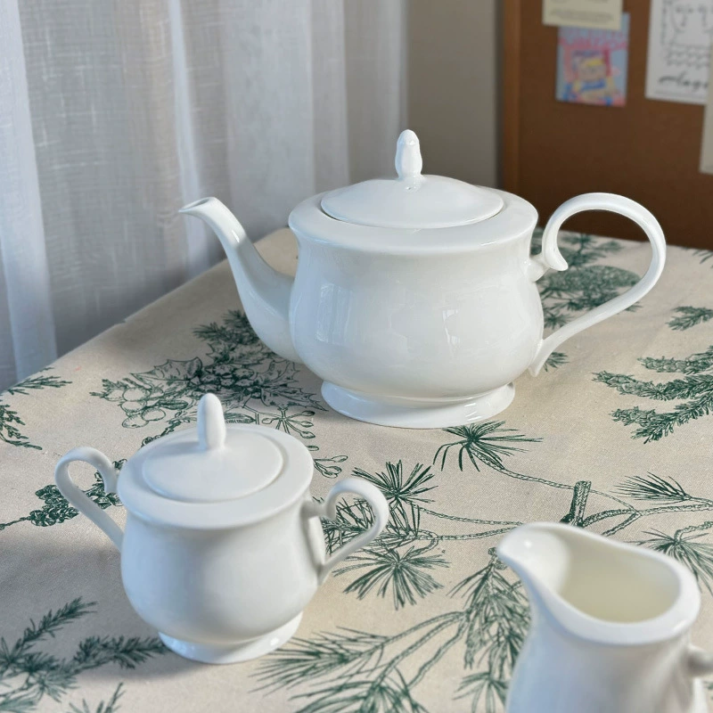 Ceramic coffee pot, afternoon tea, coffee teapot