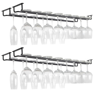 Single creative upside down wine cup holder kitchen cup holder upside down cup holder household wine cabinet bar hanging cup holder