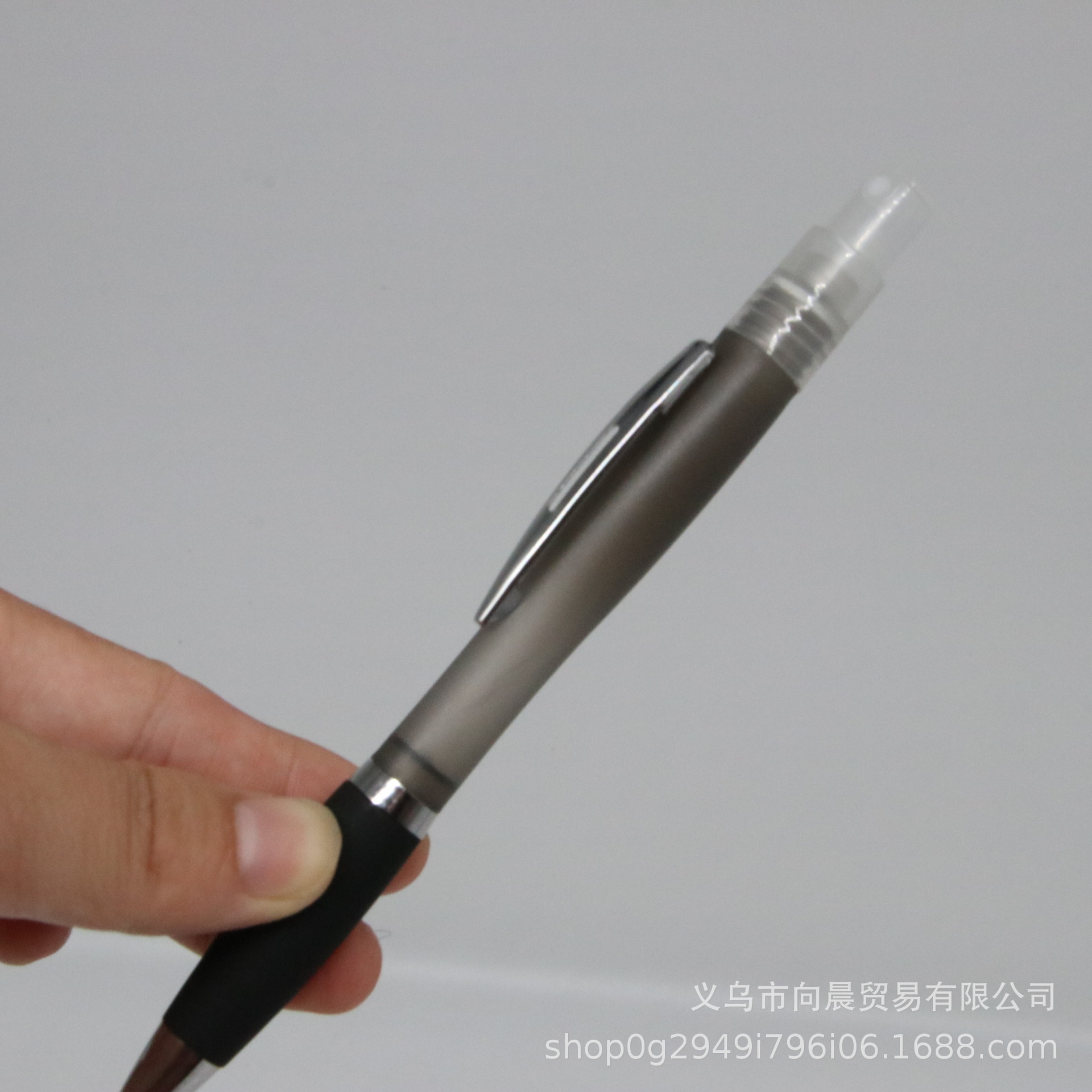 Pluma de aerosol de fábrica 5ML desinfectante de manos desechable pluma de desinfección pluma de perfume bolígrafo dos en uno de plástico