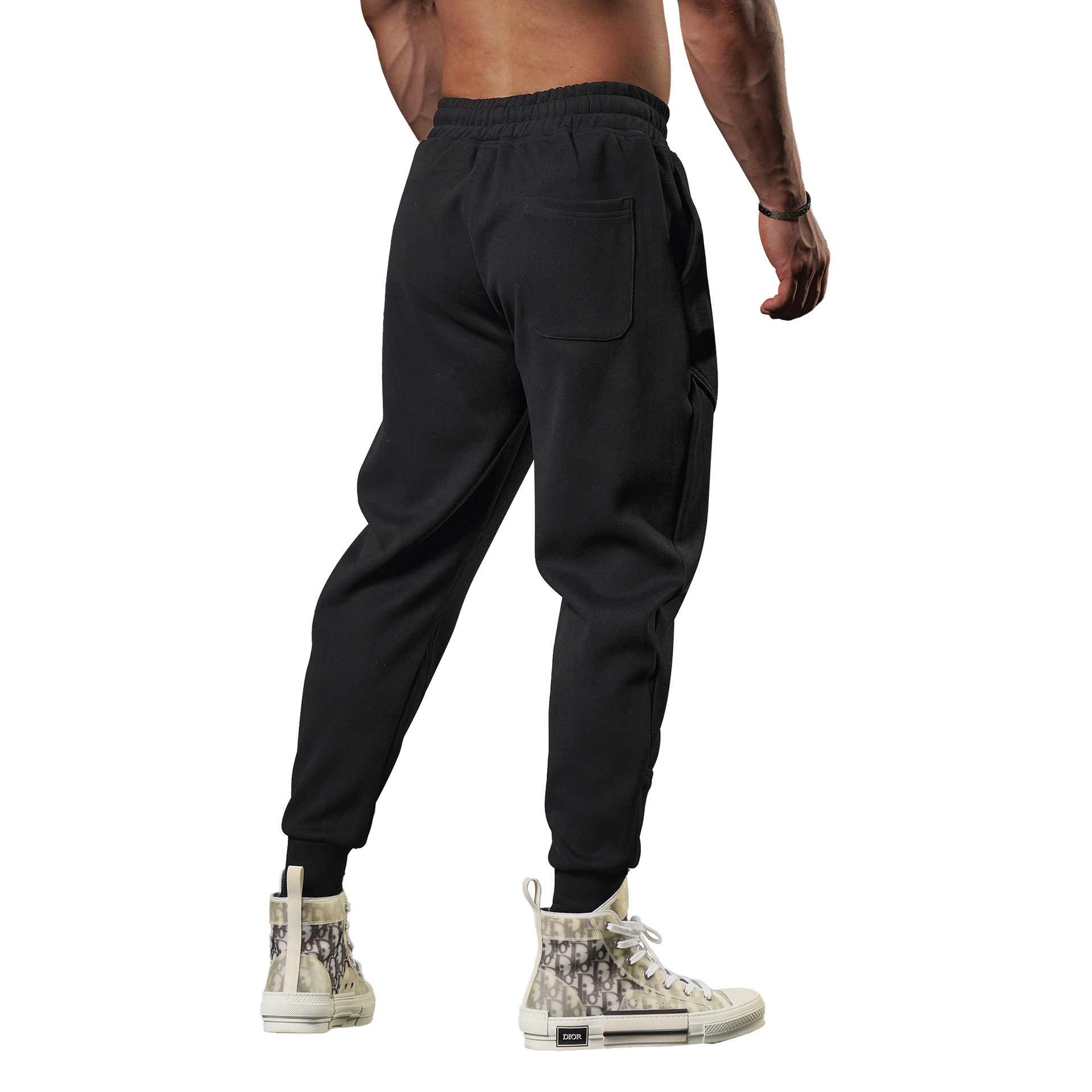 Men's Solid Color Sports Loose Men's Bottoms display picture 6